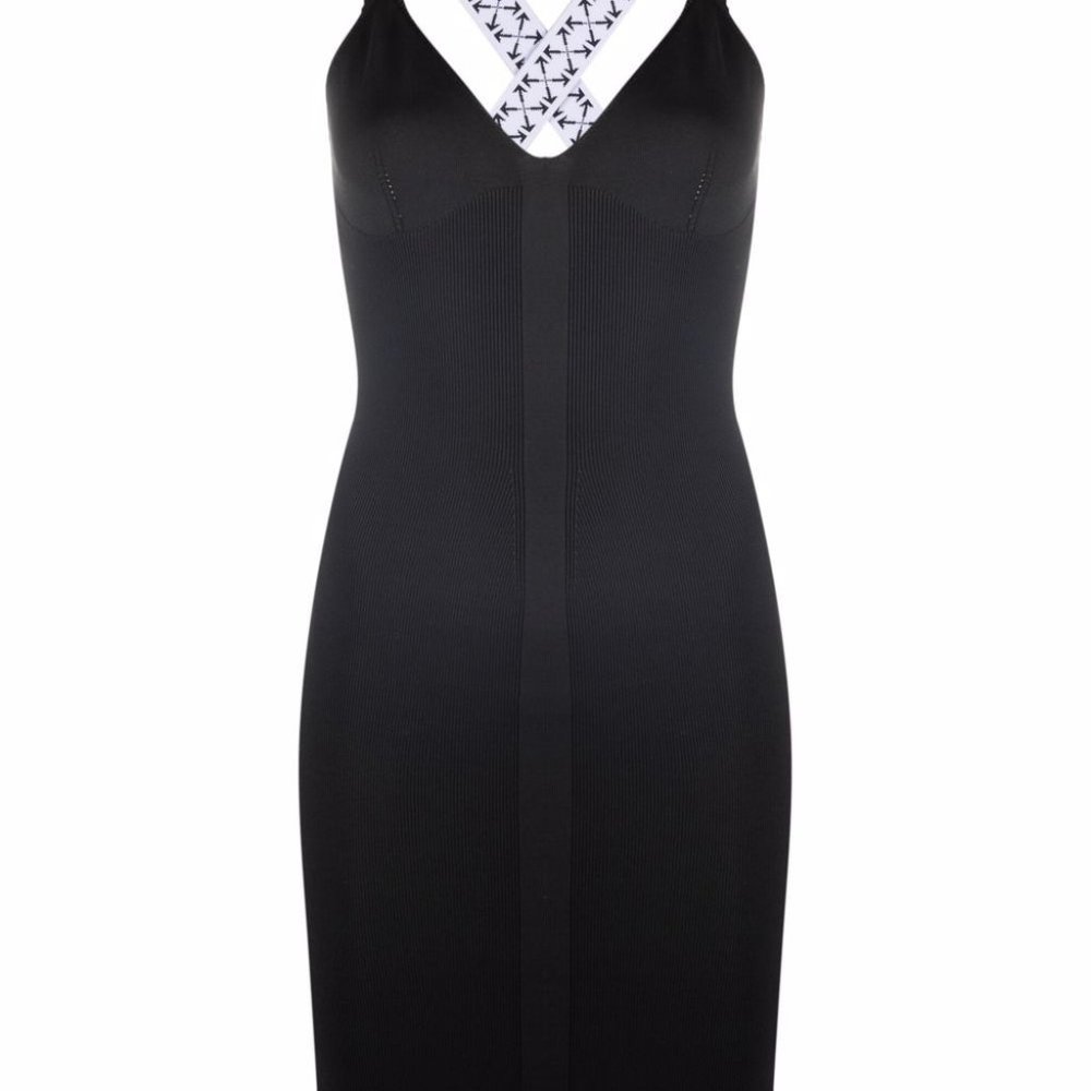 Off_White Logo Dress